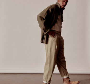 NICO PANT od green natural denim