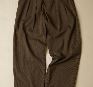 SHAKOOR PANT dobby stripe iron/acacia