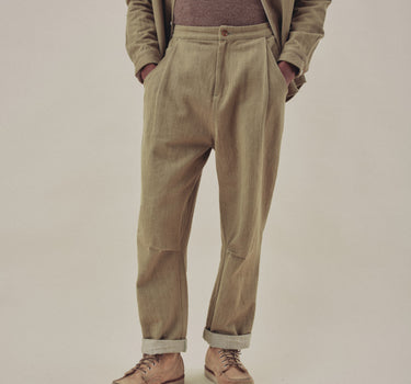 NICO PANT od green natural denim