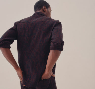 ISAAC PANT madder/iron canvas