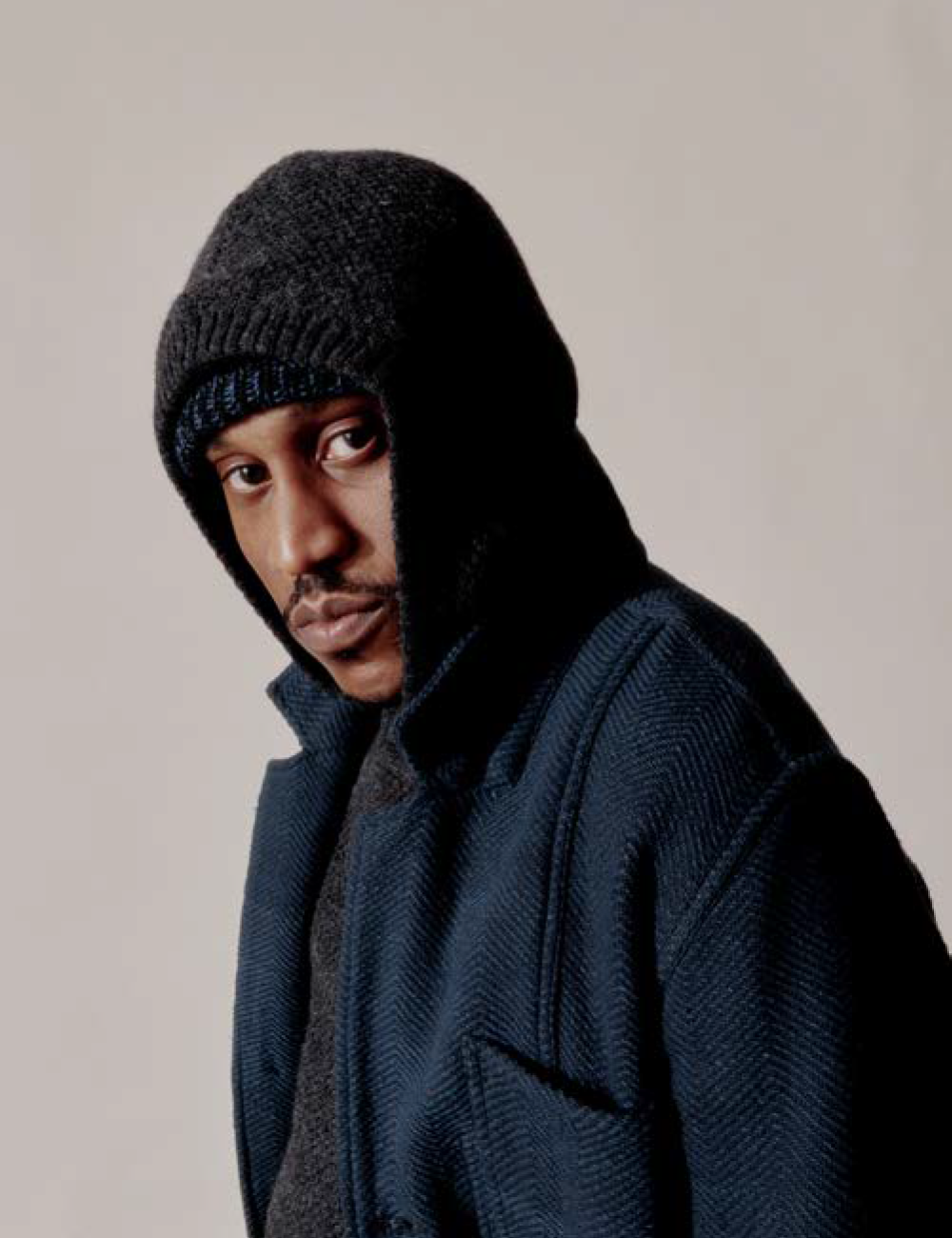 STUDY JACKET midnight teal/iron black handspun herringbone – INDI+ASH STUDY JACKET midnight teal/iron black handspun herringbone – INDI+ASH