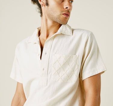 SS CEDAR SHIRT undyed kala cotton