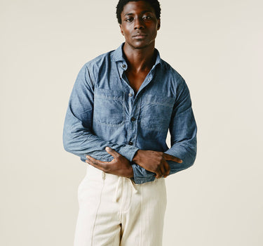 RIOS WORKSHIRT indigo chambray
