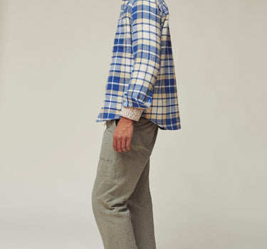 AMES WORKSHIRT handspun santa fe plaid