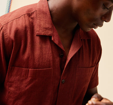 LAKE CAMP SHIRT cutch handwoven oxford