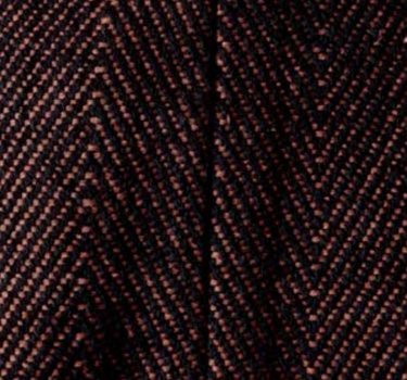 ISAAC PANT iron black/cutch tan handspun herringbone