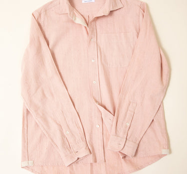 LS MATTY SHIRT sappanwood pink kala cotton