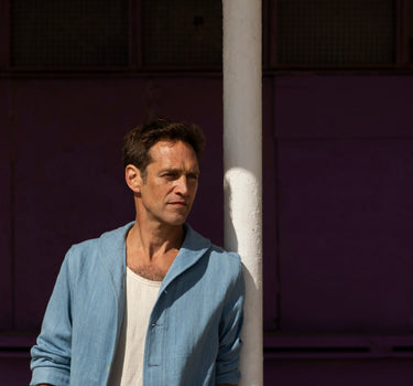 ERNEST JACKET light indigo denim
