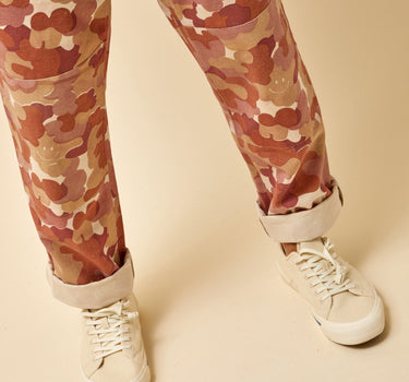 ISAAC PANT wood dyed cloud camo