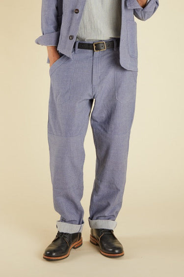 ISAAC PANT french blue/natural INDI+ASH ISAAC PANT french blue/natural INDI+ASH