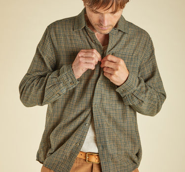 MATTY SHIRT forest/osage orange