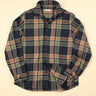 Plaid shirt on a beige background