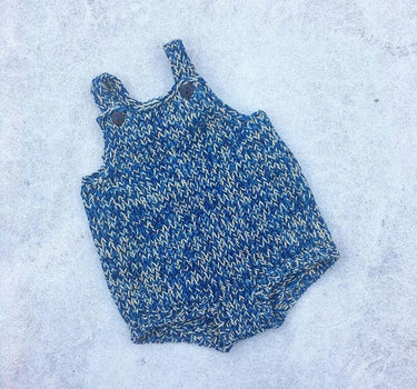 PAZ ONESIE hand knit pima cotton