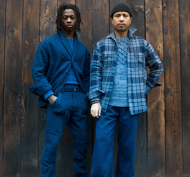 AMES OVERSHIRT - handspun big plaid